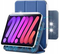 ESR Rebound Niebieskie Etui Magnetyczne na iPad Mini 6 / iPad Mini A17 Pro