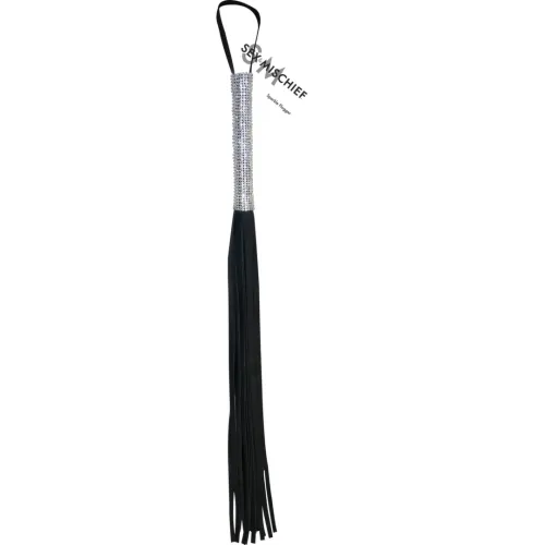 sportsheets s&m sparkle flogger pejcz z błyszczącą rączką 79 cm na Arena.pl