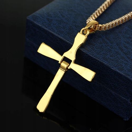 16 0027 Naszyjnik Krzyż Dominic Toretto Fast & Furious na Arena.pl