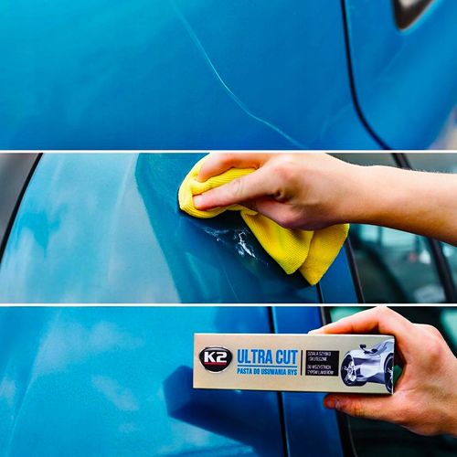 PASTA POLERSKA DO USUWANIA RYS POLEROWANIA LAKIERU K2 ULTRA CUT 100G na Arena.pl