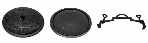 Kociołek żeliwny EMALIOWANY Meyerhoff MARMUREK 10L zdjęcie 4