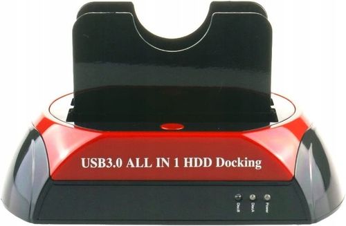 Stacja Dokująca dysków SATA HDD SSD USB 3.0 Klonowanie OTC 2,5 3.5 na Arena.pl