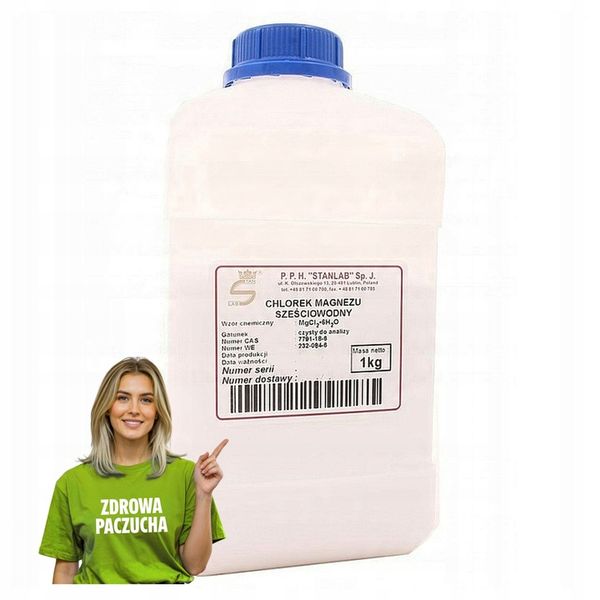 CHLOREK MAGNEZU SZEŚCIOWODNY CZDA 1 KG zdjęcie 1