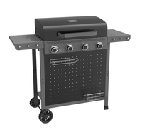 Grill Ogrodowy Gazowy Klaudia 4 10KW palniki Corciano wózek