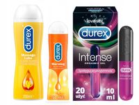 DUREX ZESTAW Żel intymny INTENSE YLANG YLANG ROZGRZEWAJĄCY ROMANTYCZNY