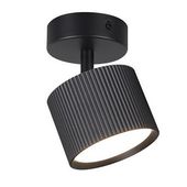 KINKIET LED CZARNY 12W RUCHOMY ALUMINIUM 350 STOPNI