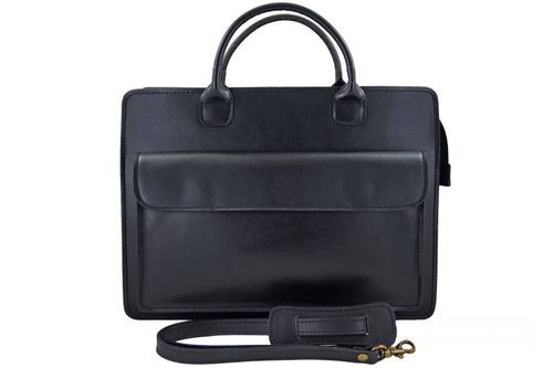 Damska teczka aktówka A4 - Czarna na Arena.pl