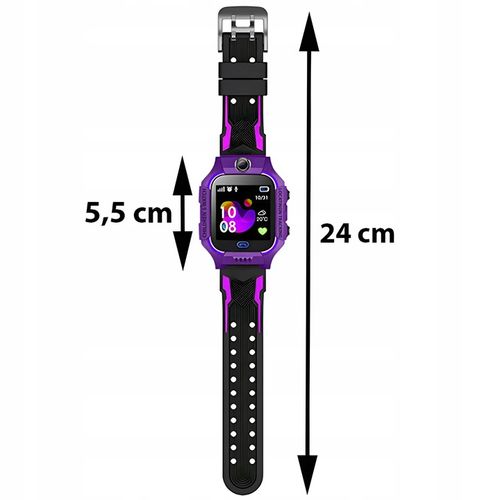 SMARTWATCH DLA DZIECI ZEGAREK GPS LOKALIZATOR SOS KARTA SIM LATARKA KAMERA na Arena.pl