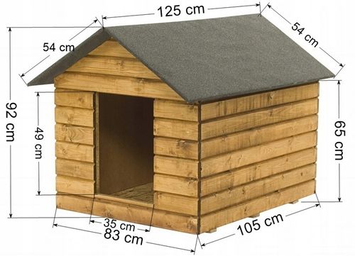 Buda dla psa, ocieplana - XXL KOLORY na Arena.pl
