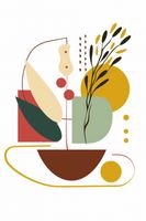 Plakat 40x60cm Harmonia Natury Martwej