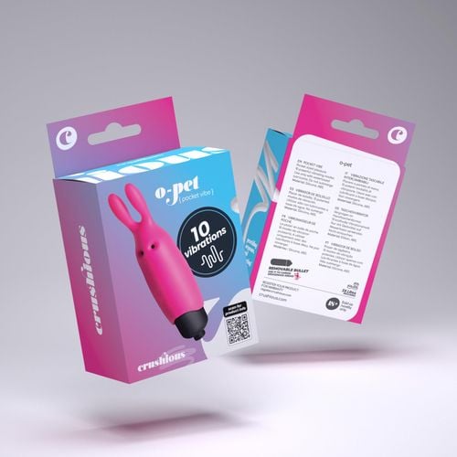 crushious o-pet rabbit with 10 vibration bullet pink na Arena.pl