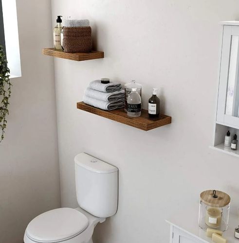 Niewidoczne mocowanie podpórka wspornik półek GTV Clear, brąz, 14 x 140 mm na Arena.pl