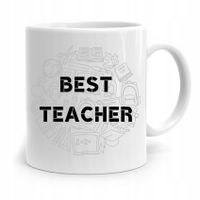 Kubek Na Dzień Nauczyciela Best Teacher Prezent Z Nadrukiem Ze Zdjęciem