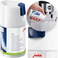 TABLETKI PREPARAT ŚRODEK DO CZYSZCZENIA SYSTEMU MLECZNEGO JURA 90G DOZOWNIK