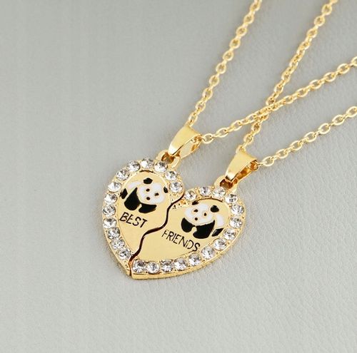 ŁAŃCUSZKI DLA PRZYJACIÓŁEK BFF PRZYJACIÓŁKI PANDA na Arena.pl