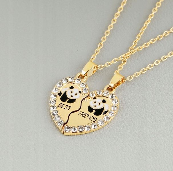 ŁAŃCUSZKI DLA PRZYJACIÓŁEK BFF PRZYJACIÓŁKI PANDA zdjęcie 3