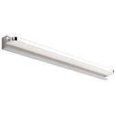 Ścienna LAMPA kinkiet REGAL 00009 Ideus metalowa OPRAWA prostokątna LED 12W 4000K listwa belka chrom