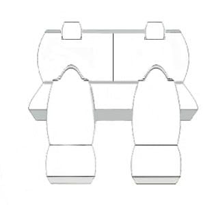 Pokrowce miarowe Premium do Aygo II Pgt 108 Citroen C1 2014-2022r. czarne na Arena.pl