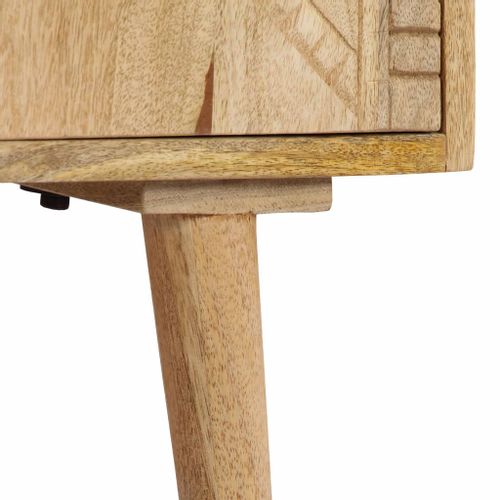 Szafka z litego drewna mango, 120 x 30 x 60 cm na Arena.pl