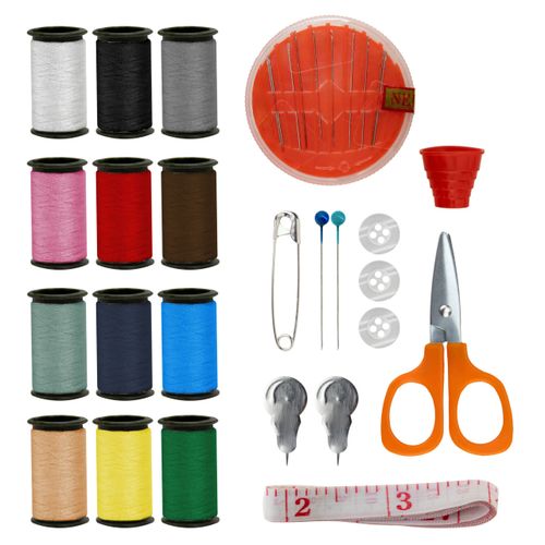 Przybornik krawiecki do szycia organizer igły nici agrafki podróżny etui na Arena.pl