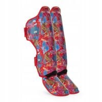 Ochraniacze piszczeli i stóp Top King Shin Guards Wild Tiger King r. L