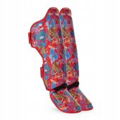 Ochraniacze piszczeli i stóp Top King Shin Guards Wild Tiger King r. L