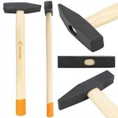 MŁOTEK ŚLUSARSKI Z DREWNIANYM TRZONKIEM STOLARSKI DREWNIANA RĘKA