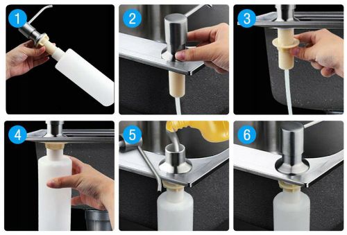 Dozownik nablatowy mydła płynu do naczyń gold na Arena.pl