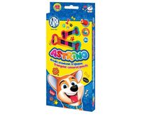 KREDKI OŁÓWKOWE TRÓJKĄTNE 12KOL ASTRINO