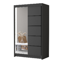 SZAFA przesuwna z lustrem  FALCO III 120cm pojemna GARDEROBA