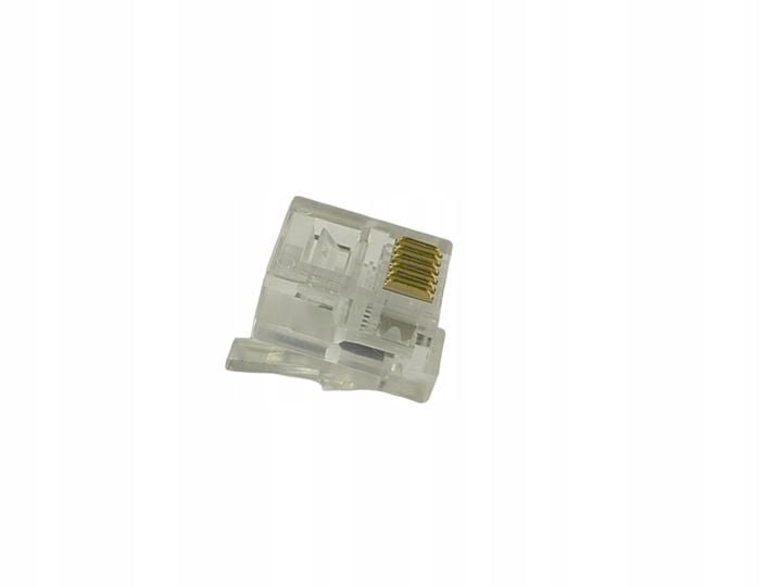 Wtyk RJ12 MMJ RJ12/6 Offset lewy do THRUSTMASTER - 10szt zdjęcie 2