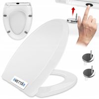 Deska Sedesowa Wypinana Wolnoopadająca do WC Twarda Uniwersalna Toaletowa