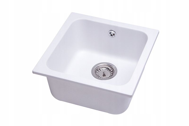 ZLEW ZLEWOZMYWAK GRANIT 8 kolorów 40x40 + SYFON zdjęcie 6