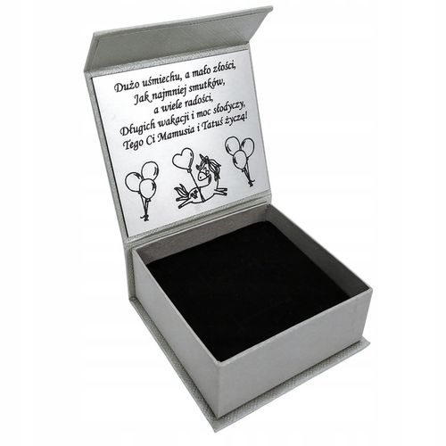 Srebrna Bransoletka KOMUNIA GRAWER CHRZEST 925 na Arena.pl