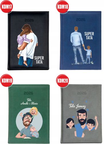KALENDARZ A4 2026 DZIENNY terminarz nadruk PREZENT NA DZIEŃ MAMY na Arena.pl