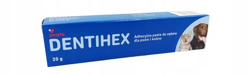 DENTIHEX 20 G Z APLIKATOREM pasta do zębów dla psów i kotów na Arena.pl