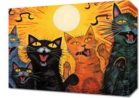 Obraz 40x30cm Kocie Koncertowanie