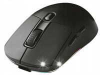 Mysz bezprzewodowa TRACER GameZone Thor RGB (2.4 GHz + BT) Czarny