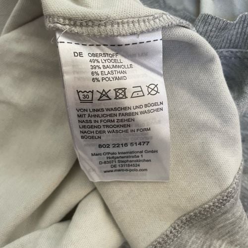 Koszulka Damska na Długi Rękaw Casual Wygodna Szary S na Arena.pl