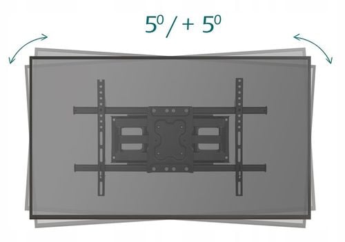 EXTRA MOCNY Uchwyt do Telewizora Wieszak TV 32-85 cal Uniwersalny TEST 60kg na Arena.pl