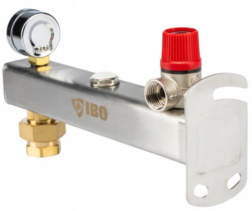 GRUPA BEZPIECZEŃSTWA DO NACZYNIA DO C.W.U 6 BAR STAL NIERDZEWNA INOX IGB na Arena.pl