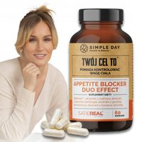 APPETITE BLOCKER DUO - NA ODCHUDZANIE SATIREAL 88,25mg BIOPERYNA 60 KAPS.