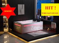 Wanna z hydromasażem EB-D873 LEWA prostokątna 185cmx120cmx65cm 2 DYSZE OB Wanna z hydromasażem EB-D873 LEWA prostokątna 185cmx120cmx65cm 2 DYSZE OB