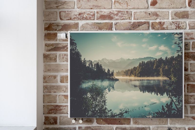 MASKOWNICA Magnetyczna Na Grzejnik Górskie Jezioro Natura 110cm x 60cm zdjęcie 6