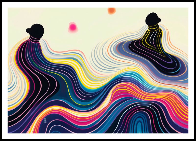 Plakat 100x70cm Wodnista Tafla zdjęcie 3