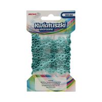 KWIATUSZKI SKÓRZANE ŁAŃCUSZEK 100CM KSL3 NIEBIESKI BREWIS