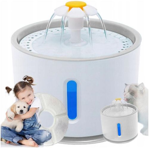 FONTANNA POIDEŁKO POIDŁO AUTOMATYCZNE MISKA WODNA ZWIERZĄT PSA KOTA 2.4L na Arena.pl