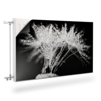 MASKOWNICA Magnetyczna Na Grzejnik Krople Rosy Dmuchawiec 90cm x 60cm