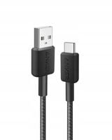 Kabel USB Anker 322 USB-A na USB-C 0.9m czarny