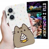 ETUI CASE DO OPPO RENO 8 LITE 5G - SŁODKI KOTEK KOT OBUDOWA PLECKI